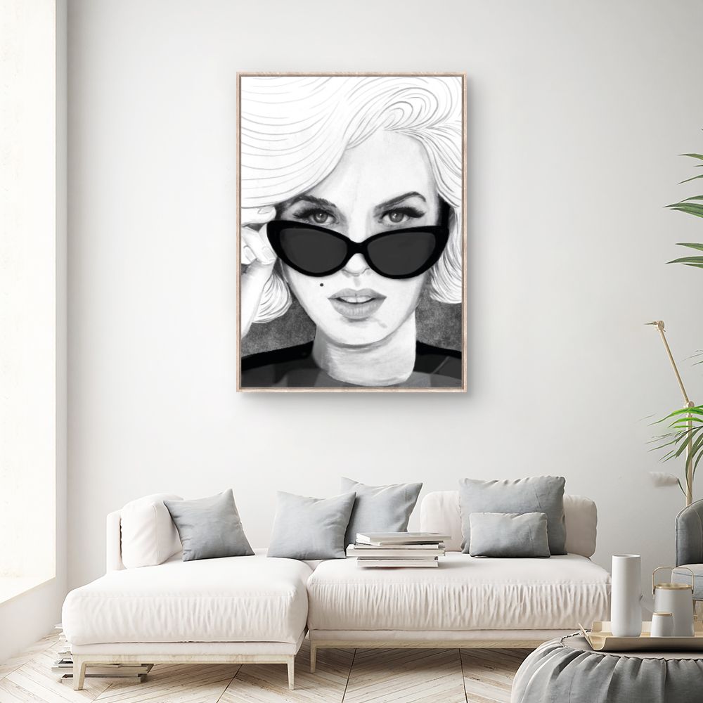 Tableau Icône rétro élégante