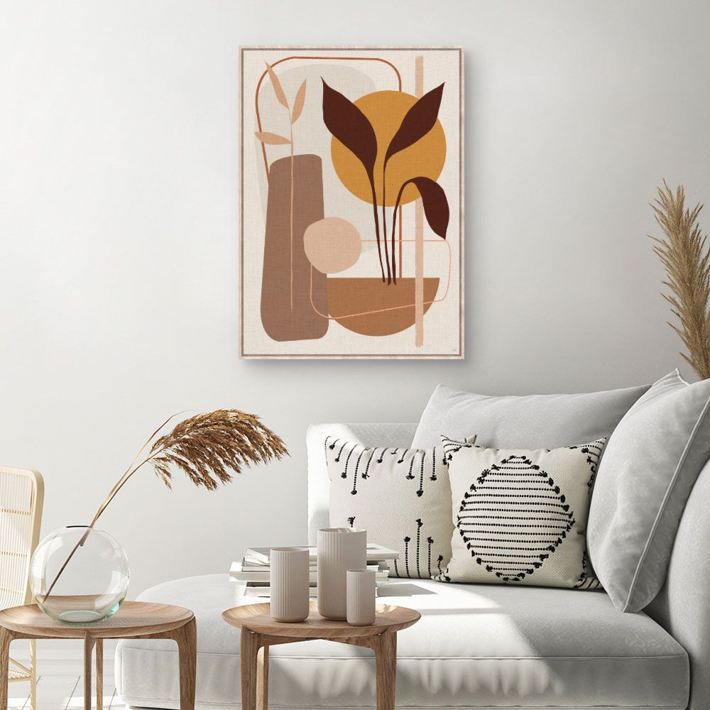 Tableau Formes organiques élégantes