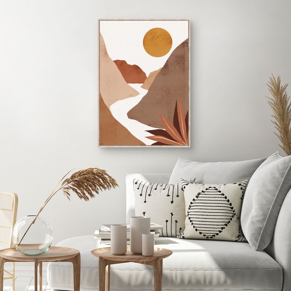 Tableau Paysage désertique