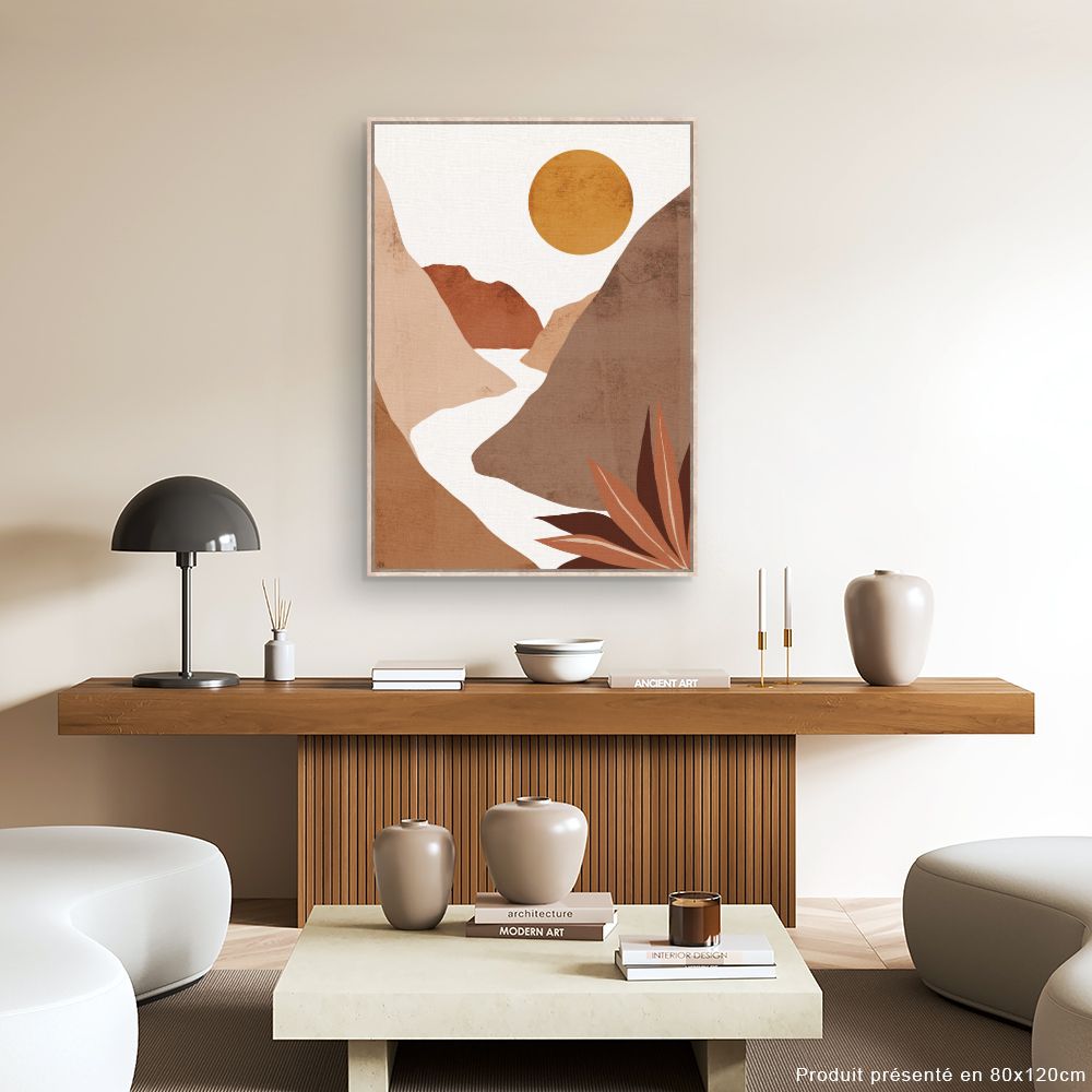 Tableau Paysage désertique