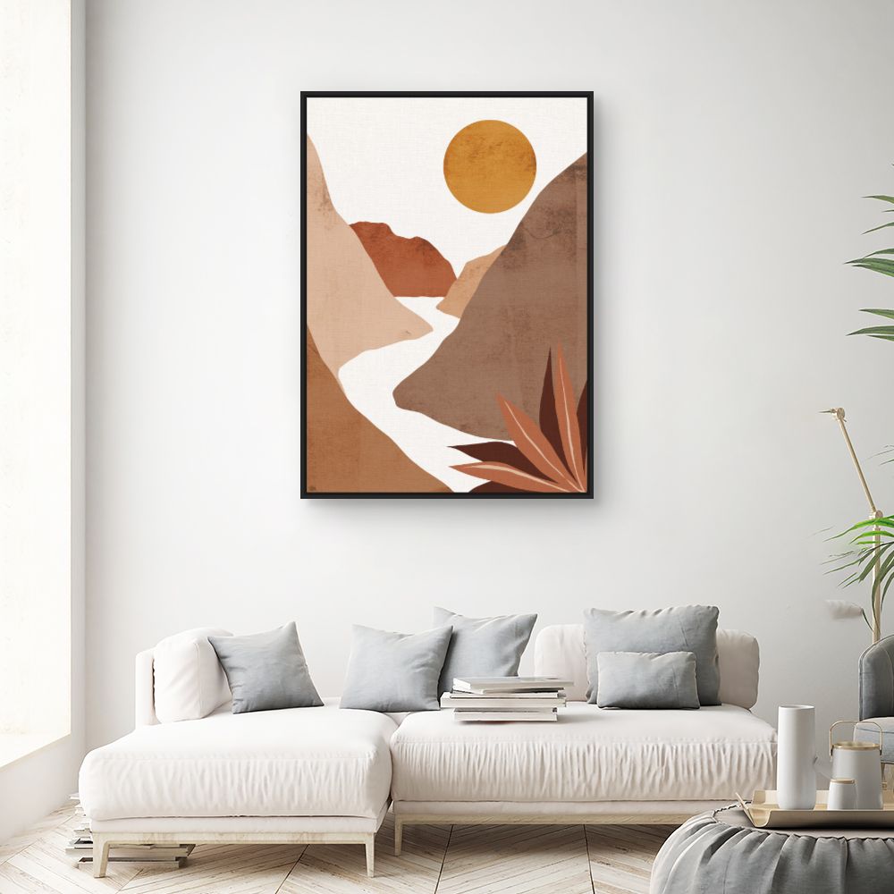 Tableau Paysage désertique