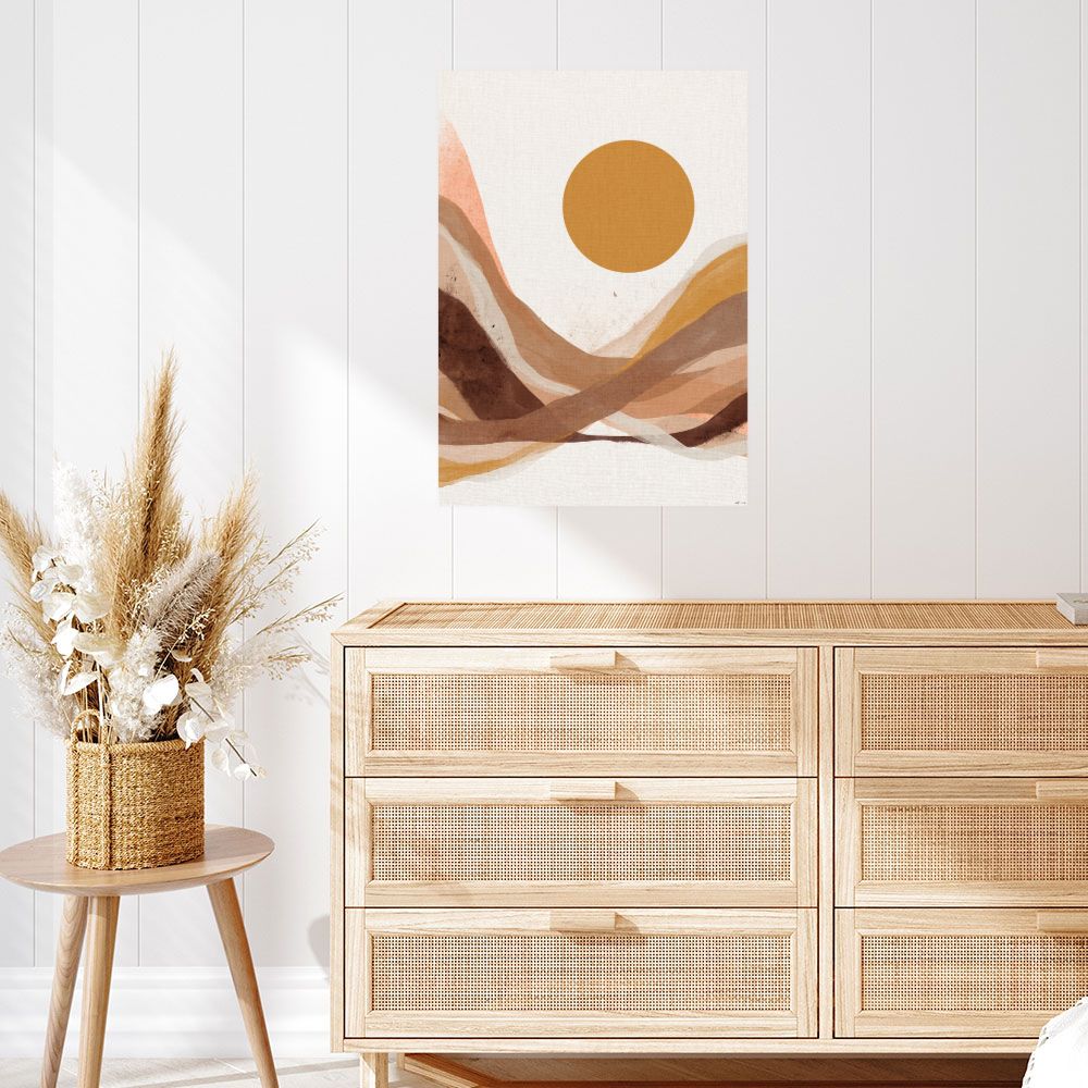 Affiche Paysage abstrait