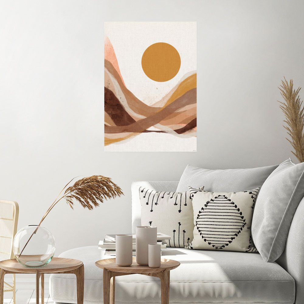 Affiche Paysage abstrait