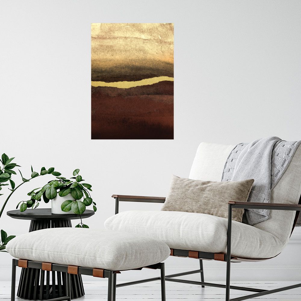 Affiche Horizons dorés