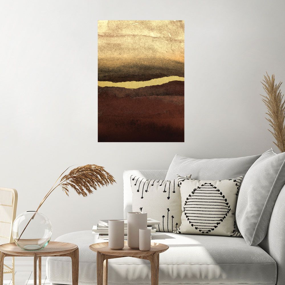 Affiche Horizons dorés