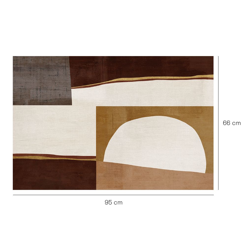 Tapis n°206 Motifs terre élégants