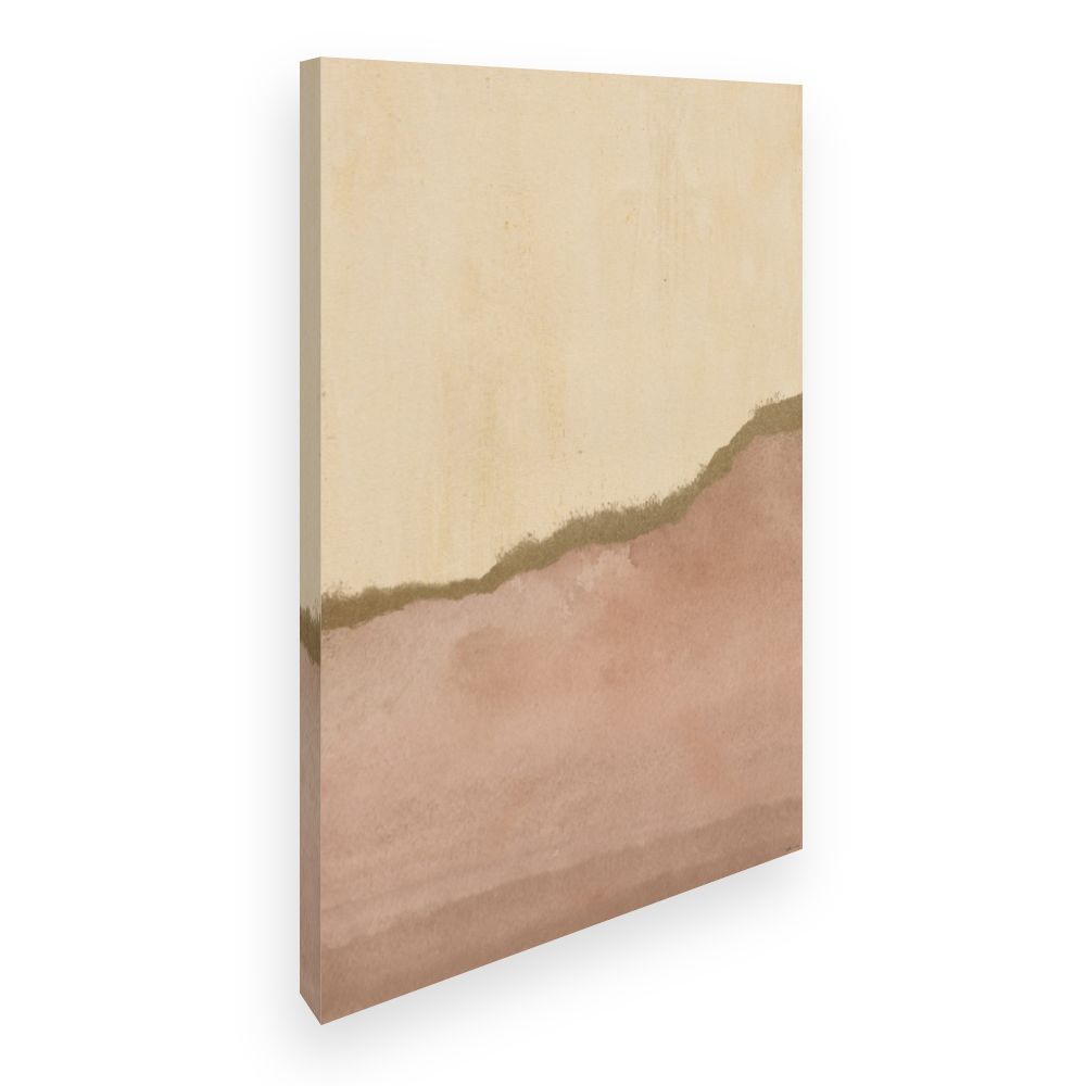 Toile Paysage abstrait doux