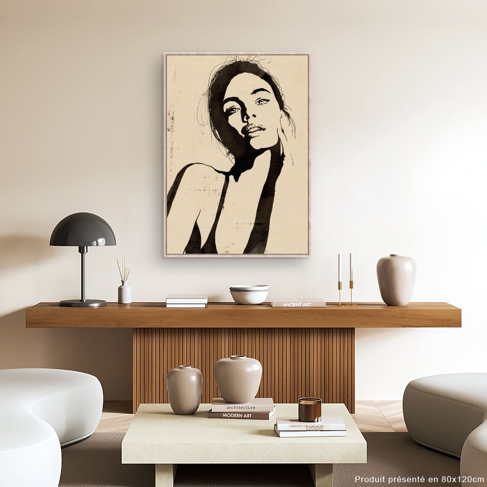 Tableau Portrait élégant