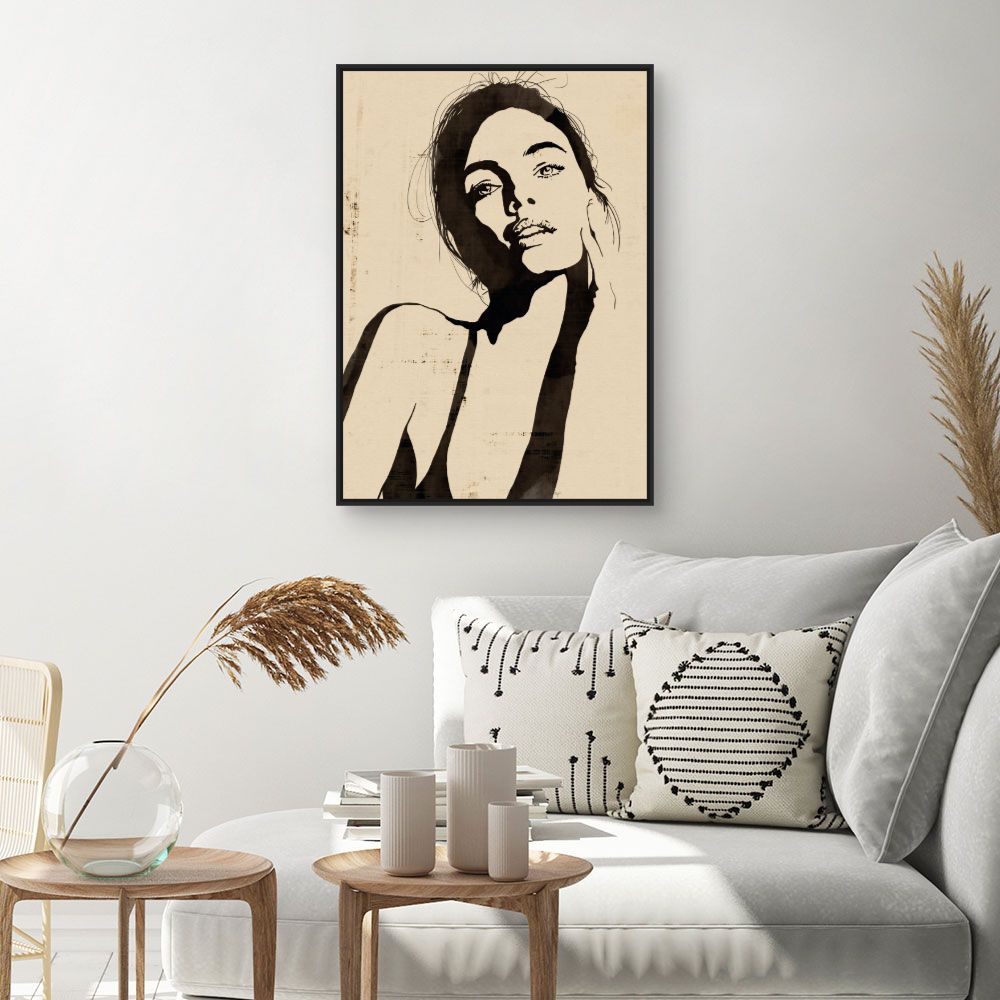 Tableau Portrait élégant