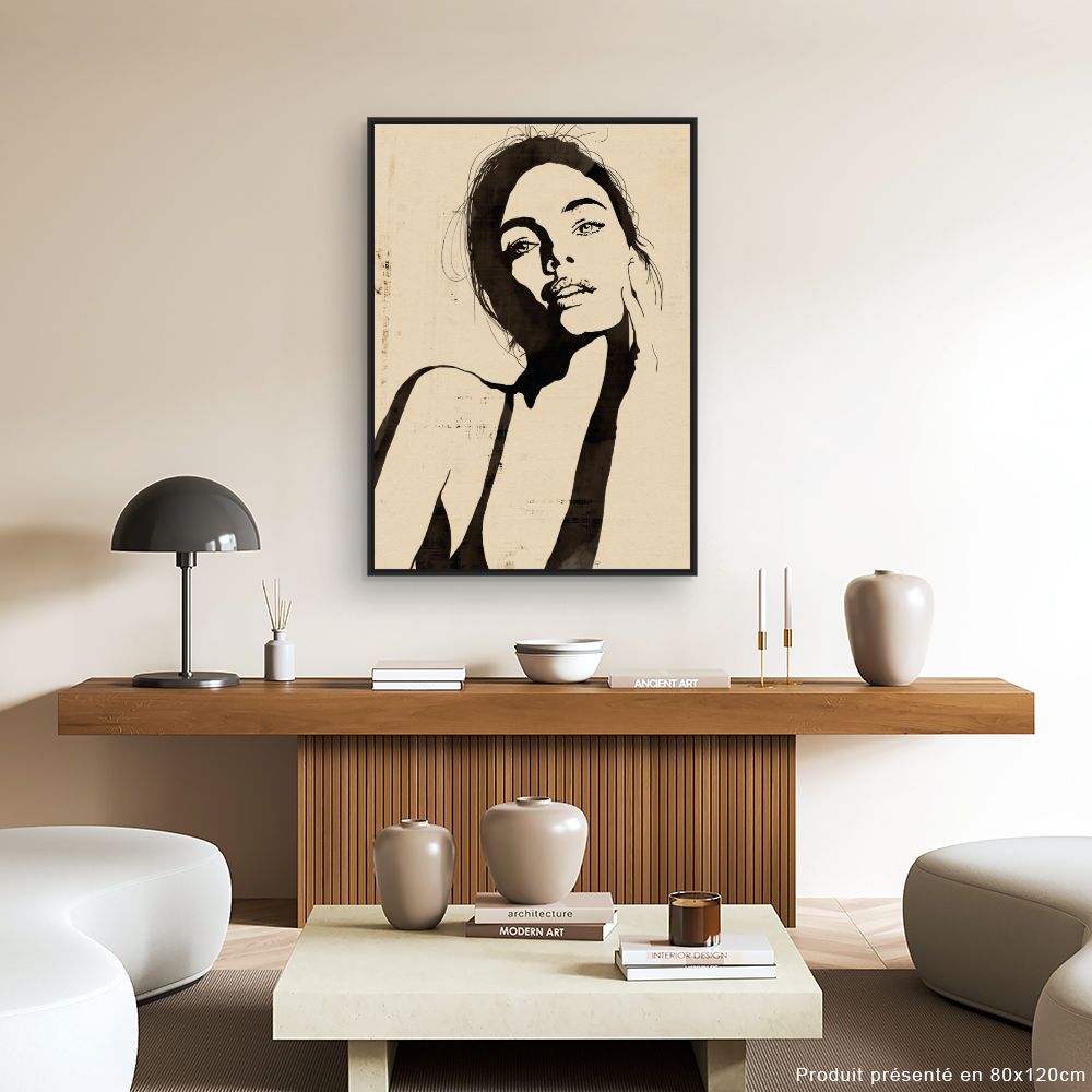 Tableau Portrait élégant