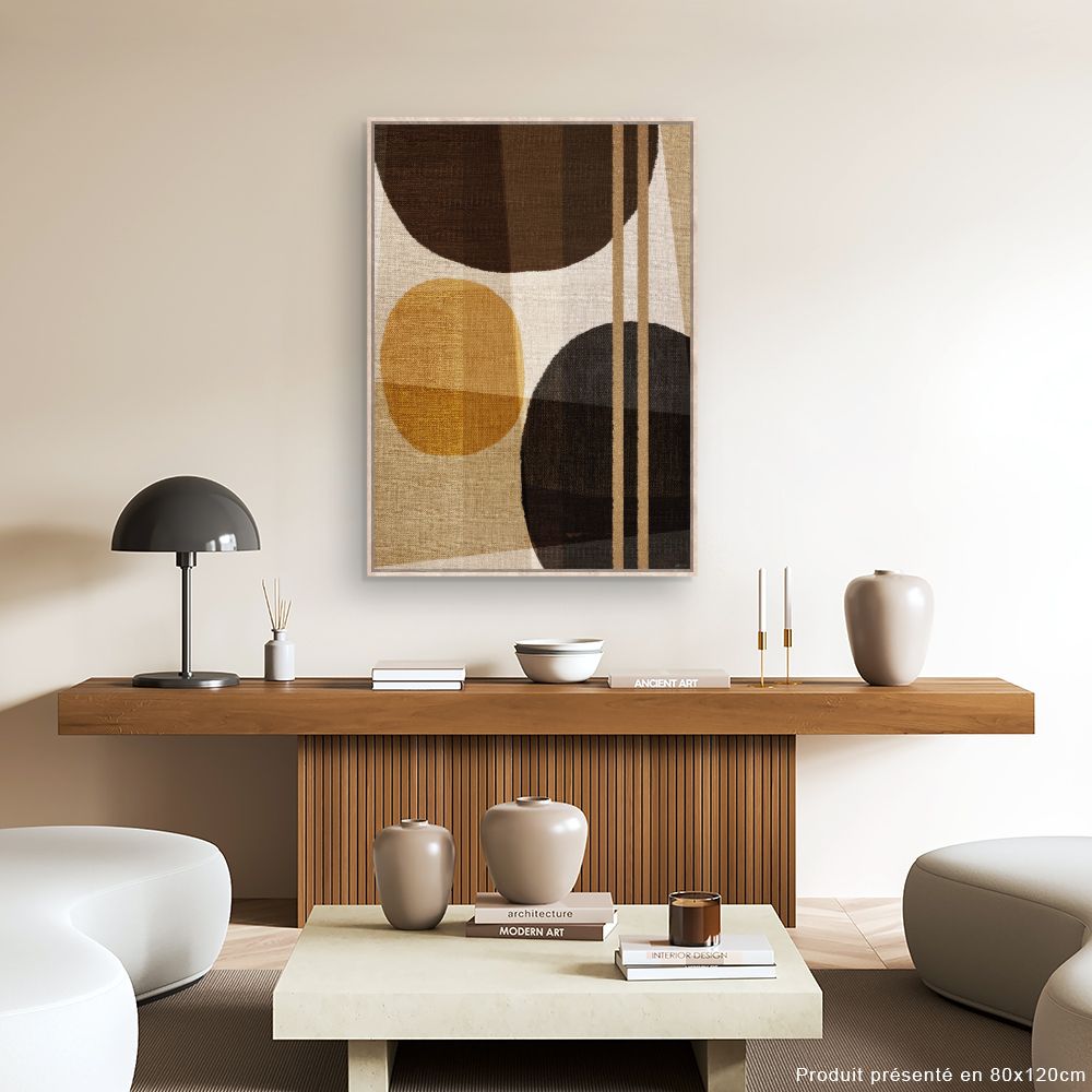 Tableau Cercles abstraits captivants