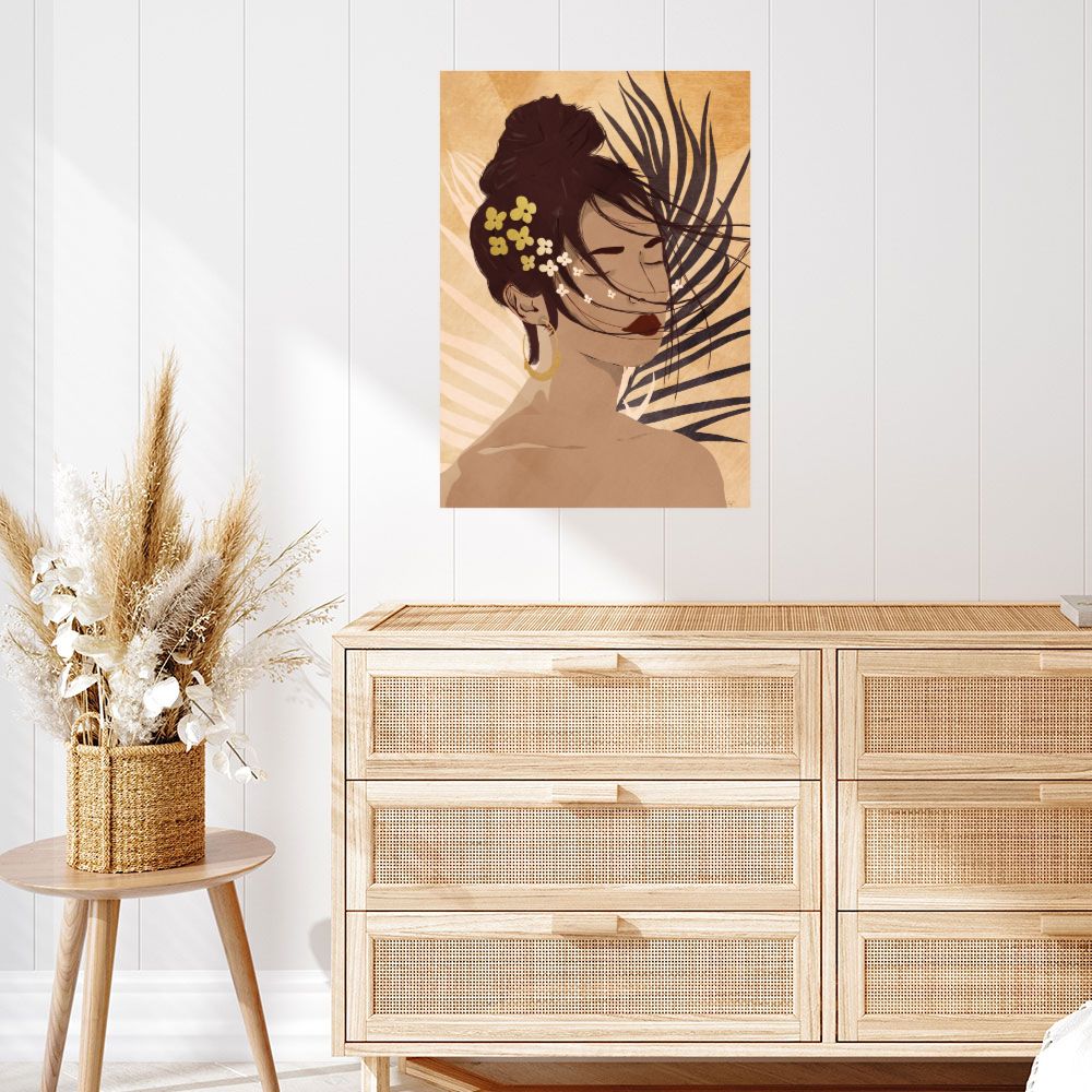 Affiche Élégance florale