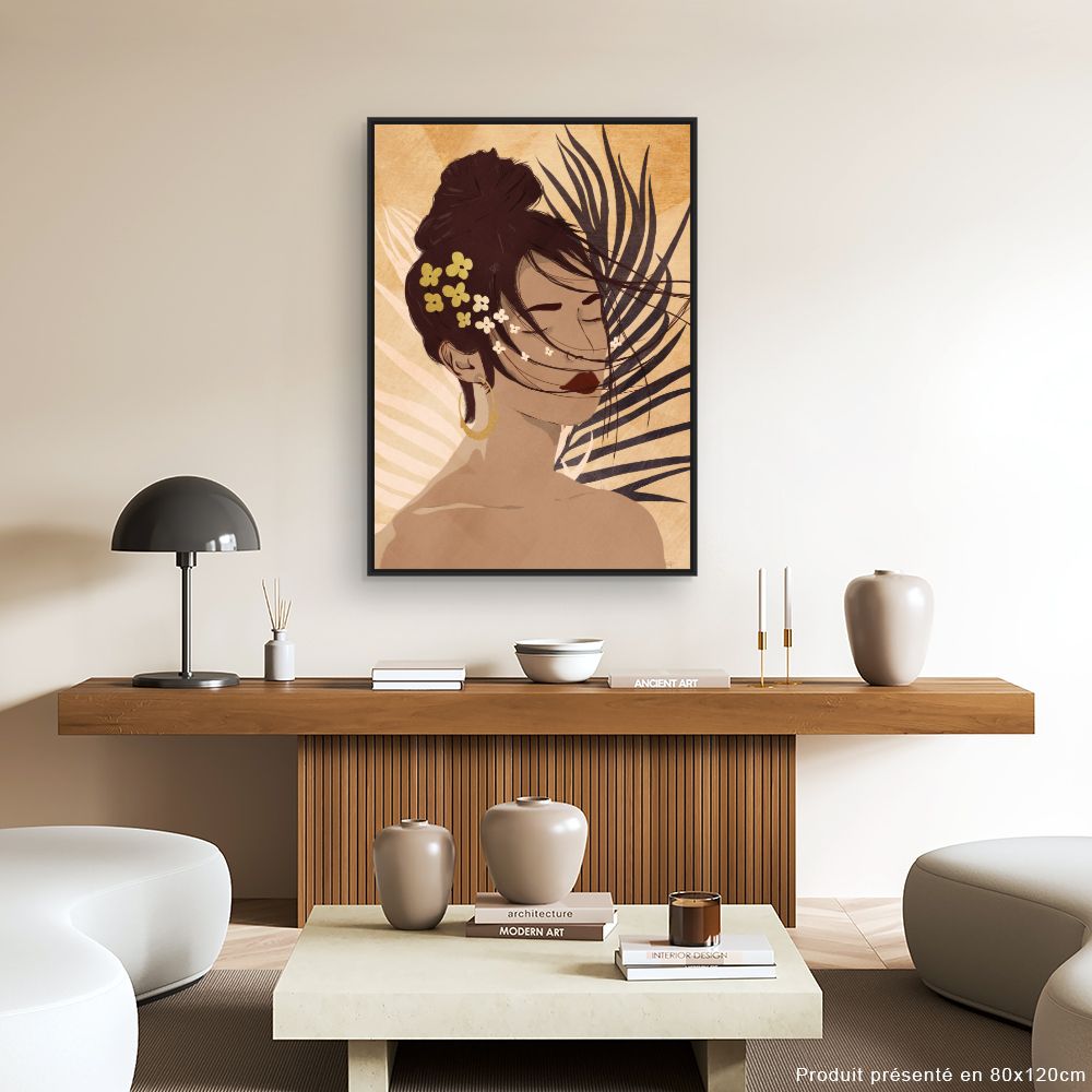 Tableau Beauté florale délicate