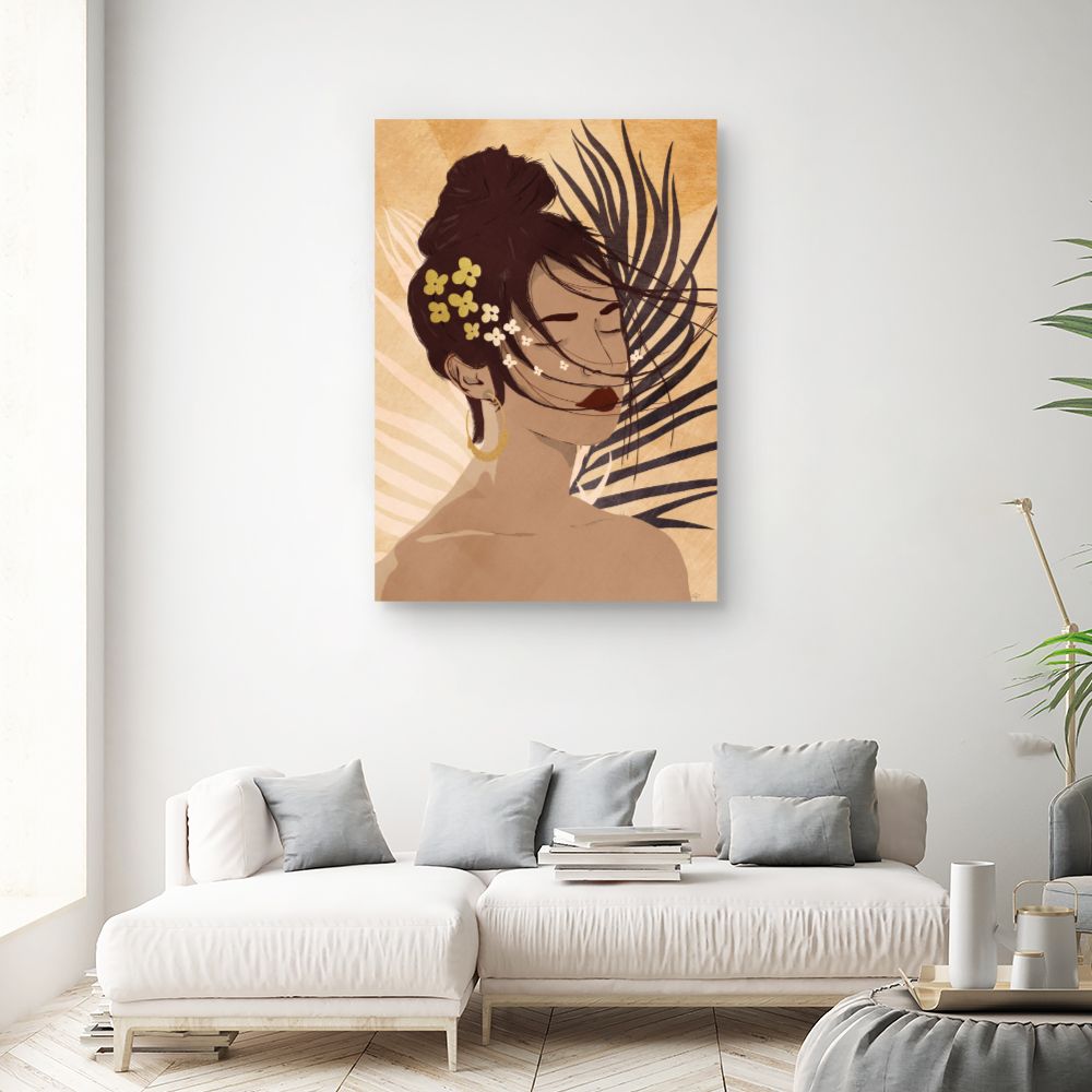 Tableau Beauté florale délicate