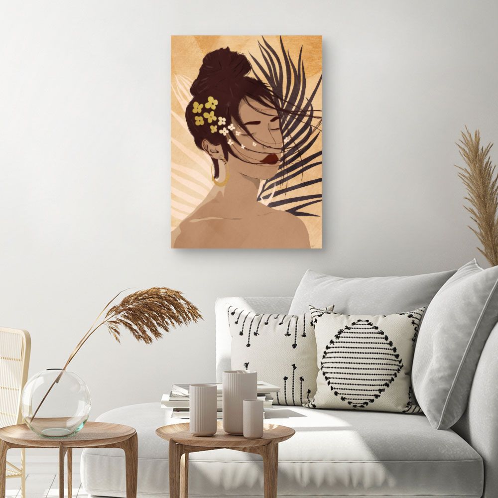 Tableau Beauté florale délicate