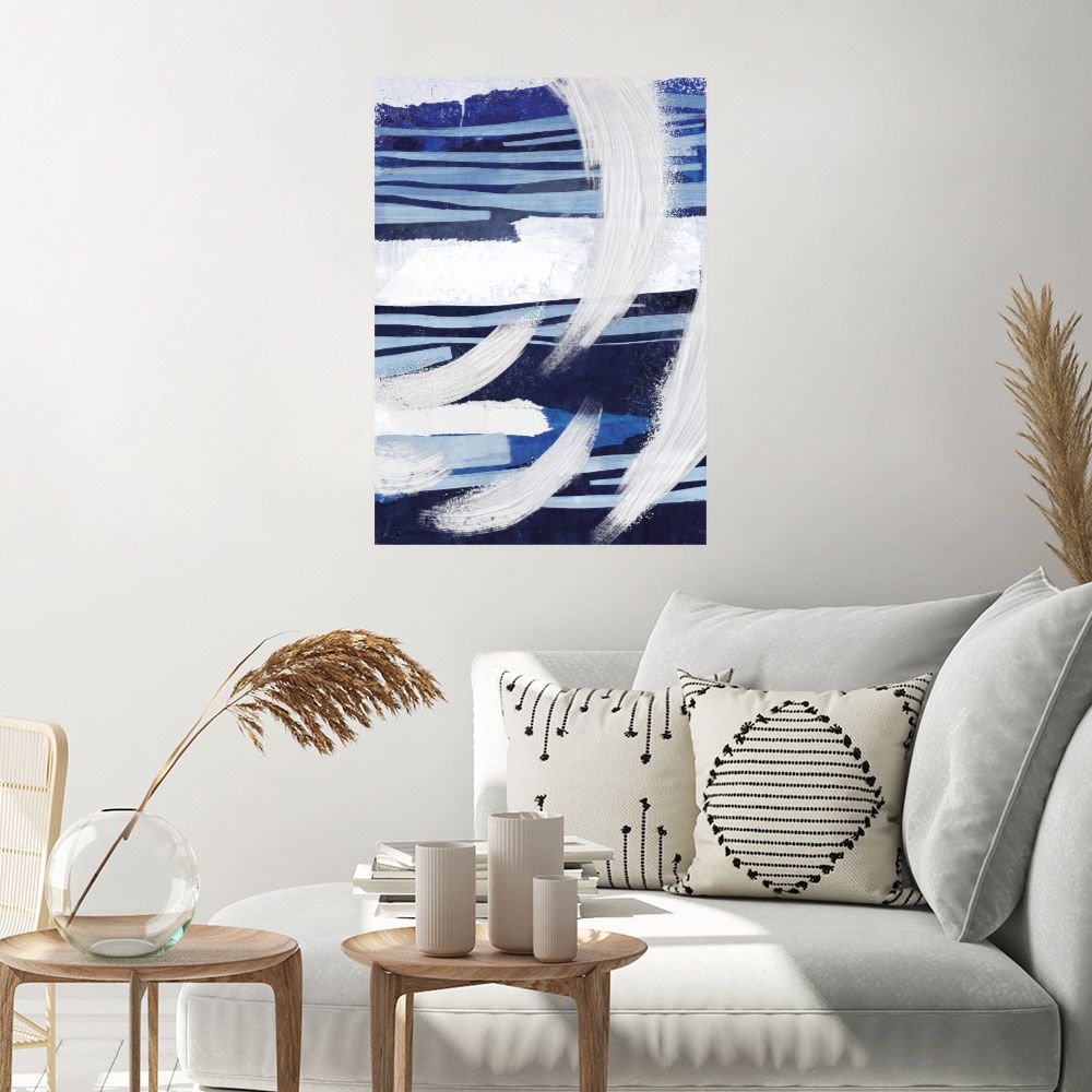 Affiche Abstrait ondulé