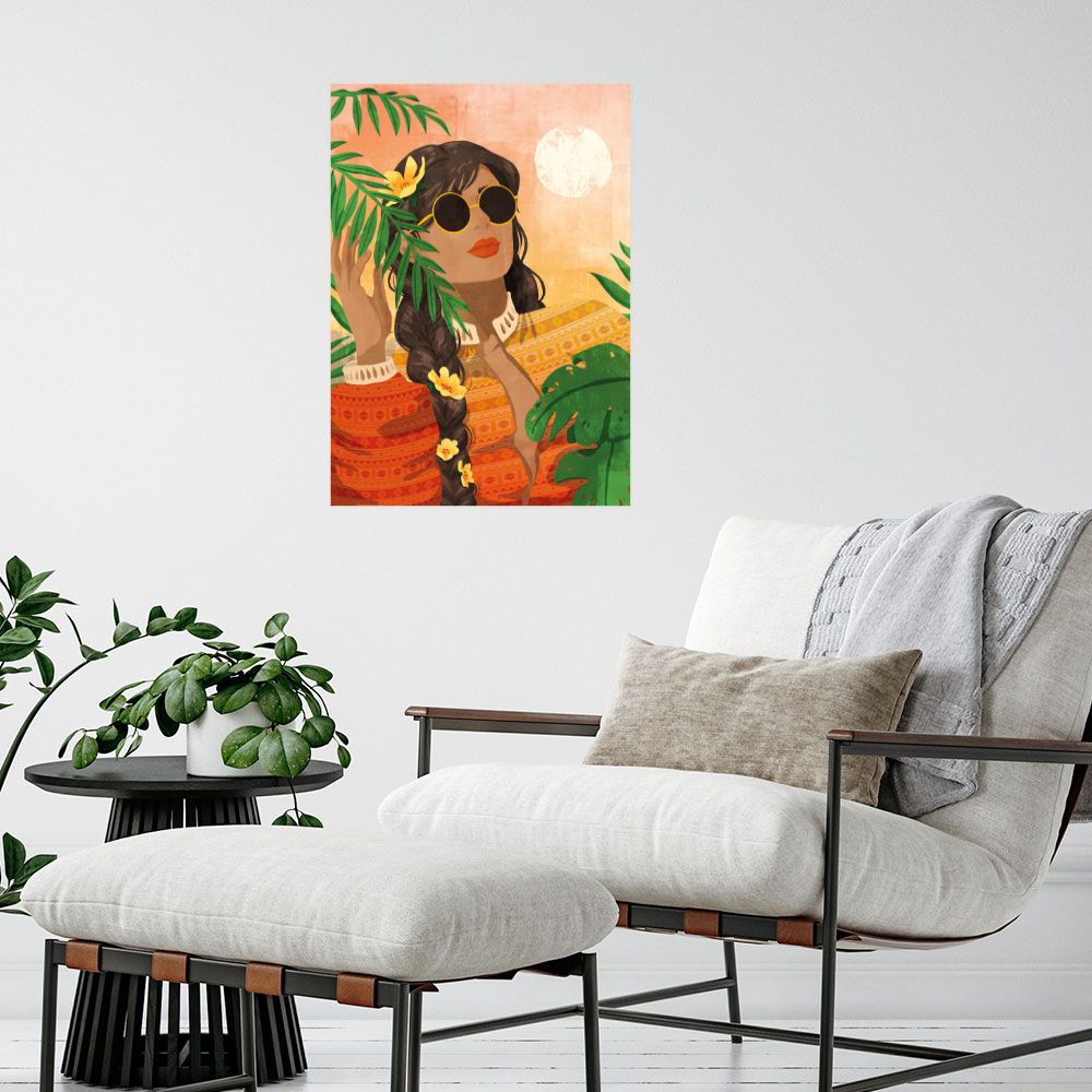 Affiche Soleil tropical