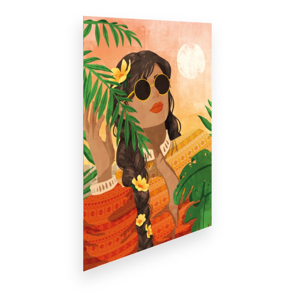 Affiche Soleil tropical