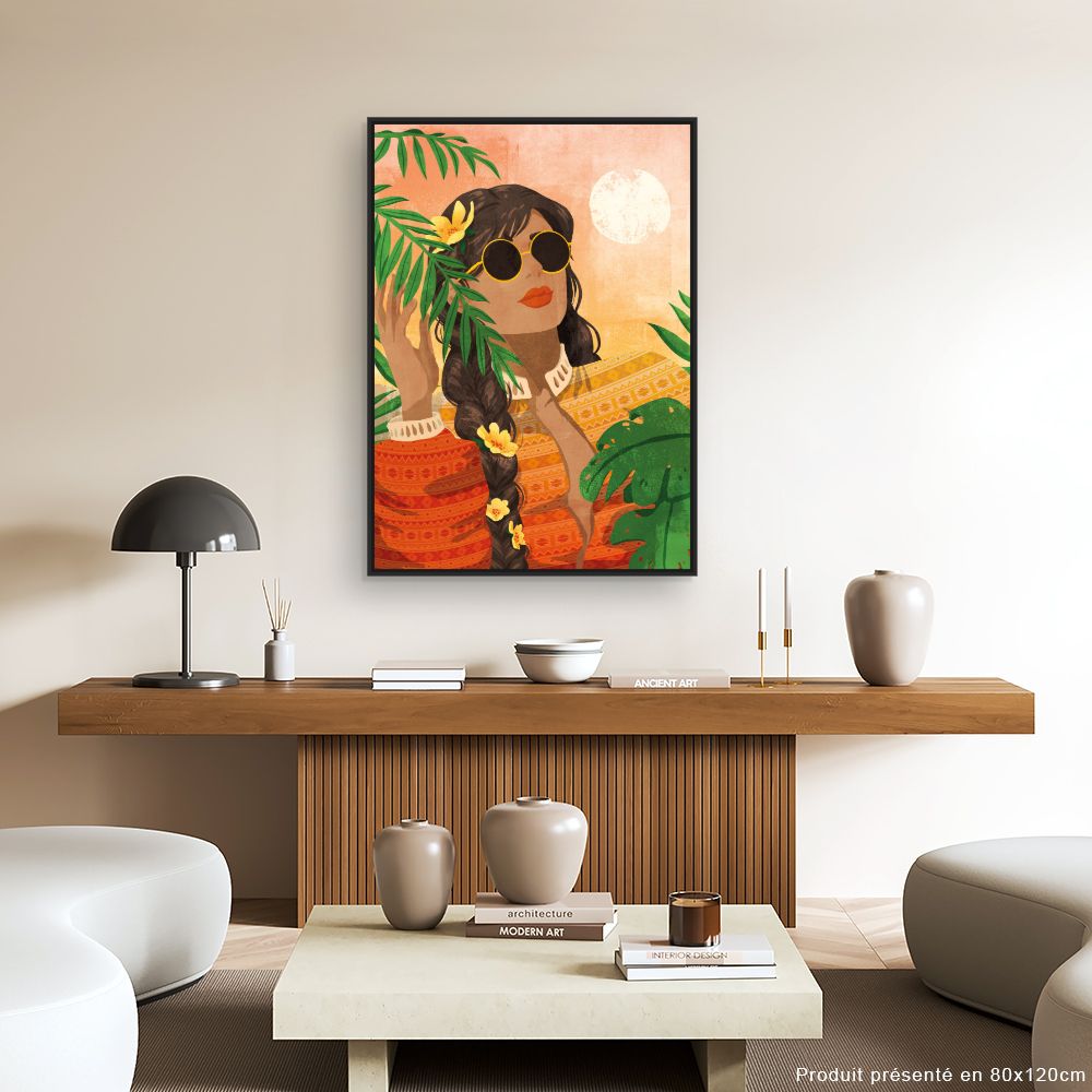 Tableau Évasion exotique