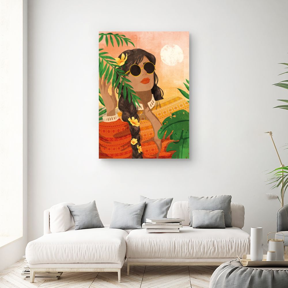 Tableau Évasion exotique