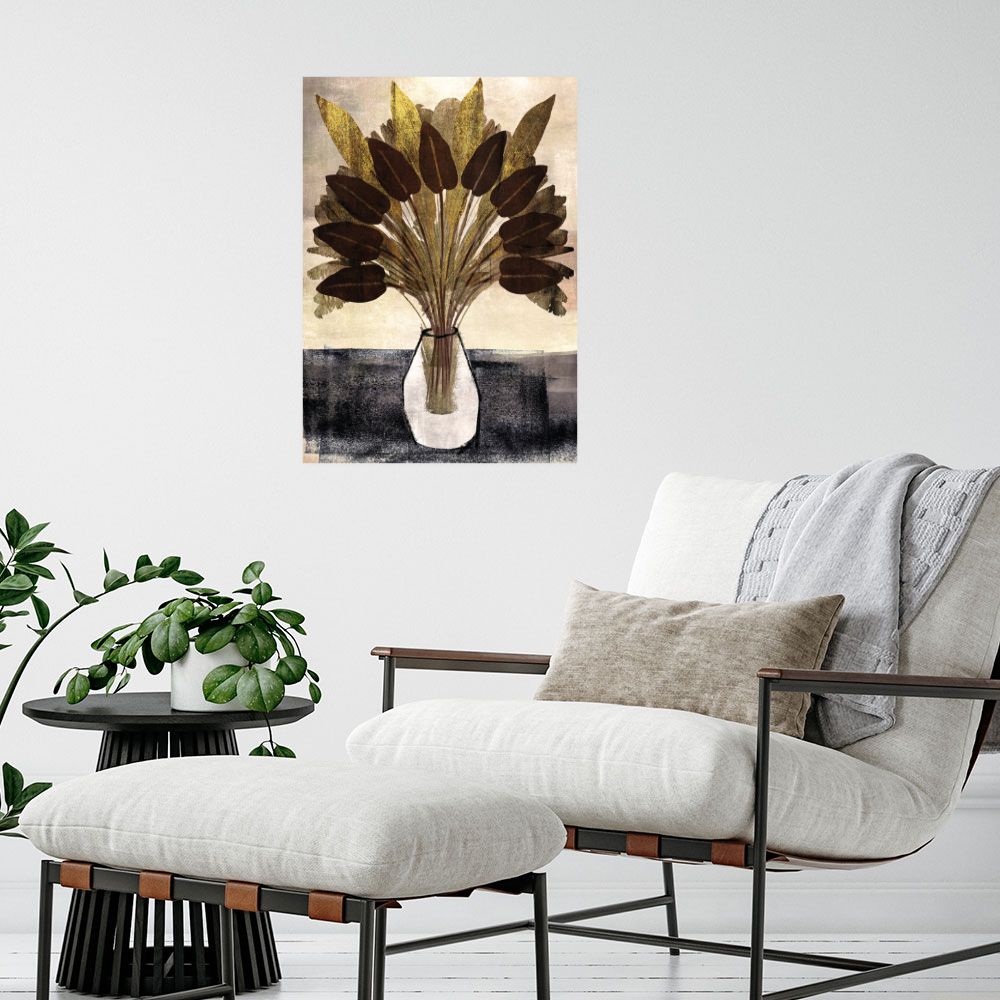 Affiche Feuilles artistiques