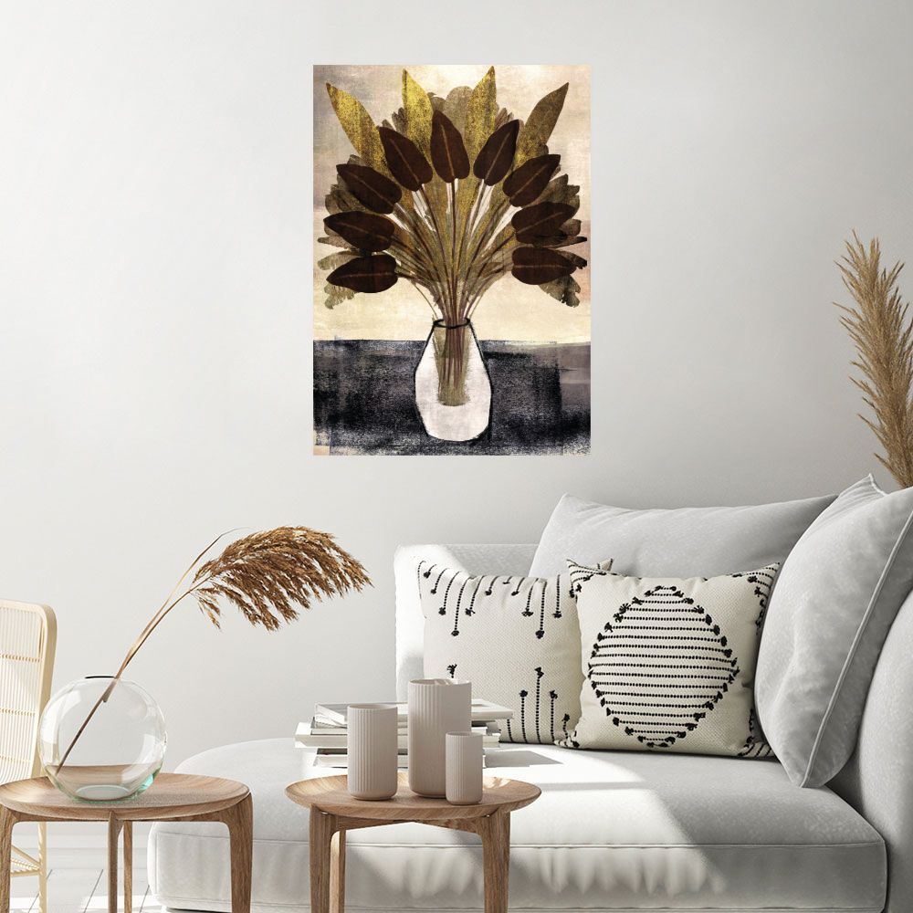 Affiche Feuilles artistiques