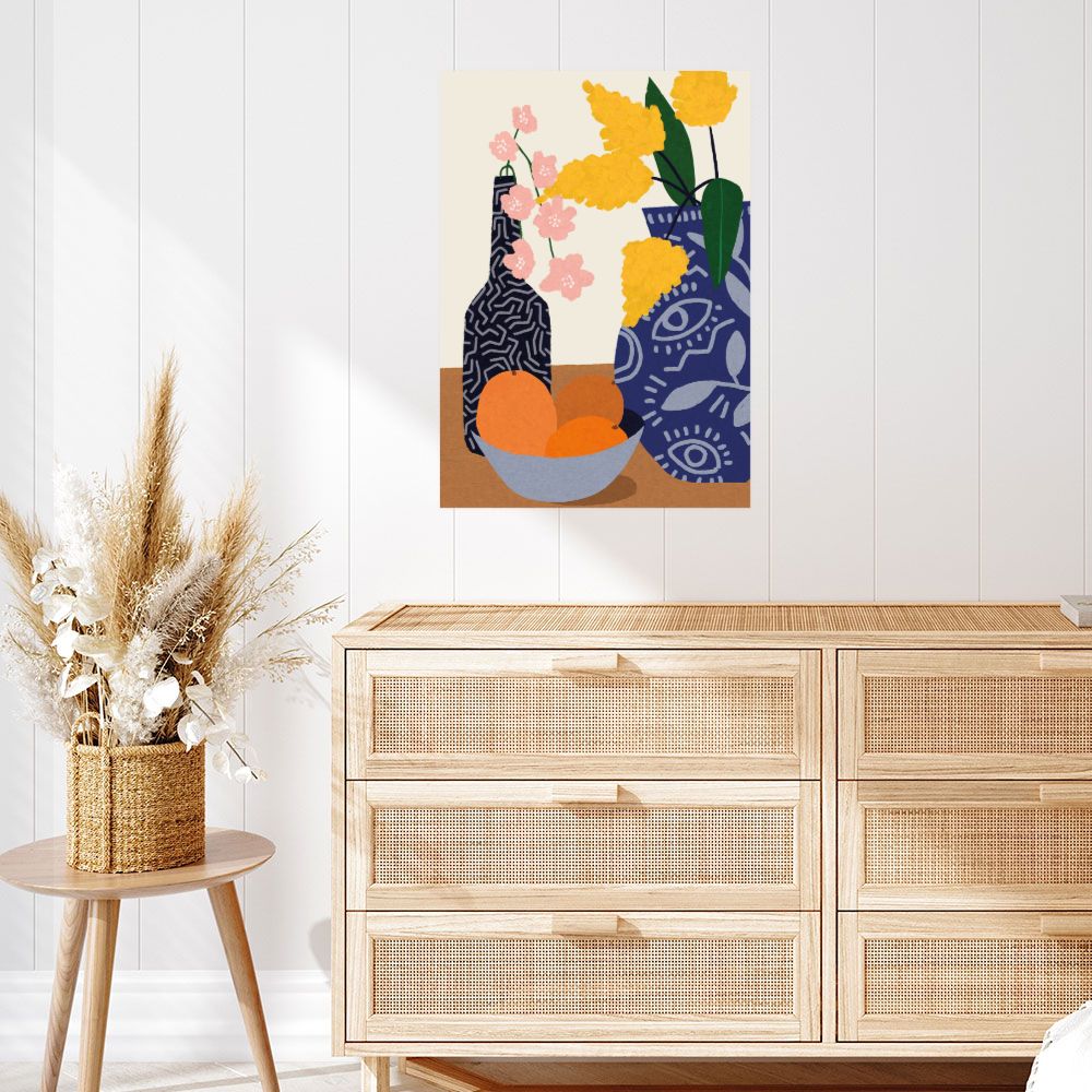 Affiche Composition florale élégante