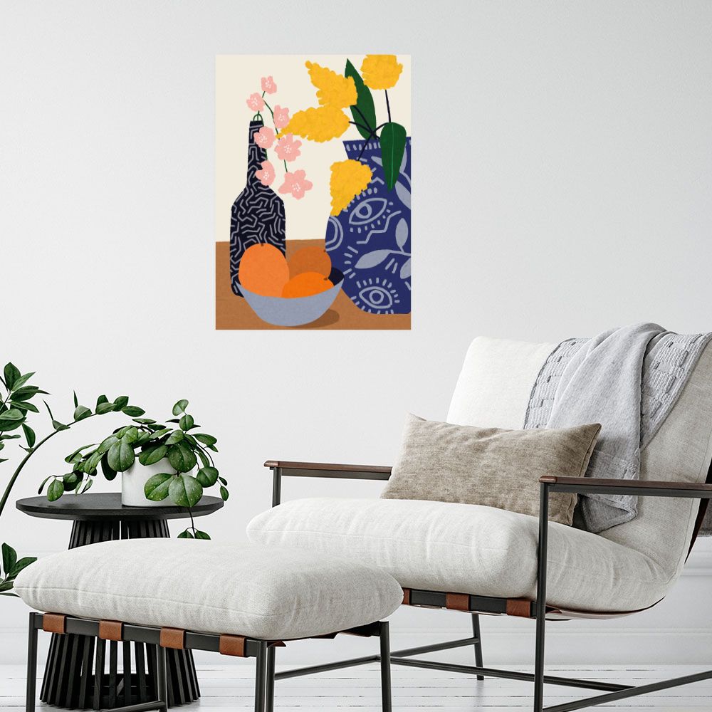 Affiche Composition florale élégante