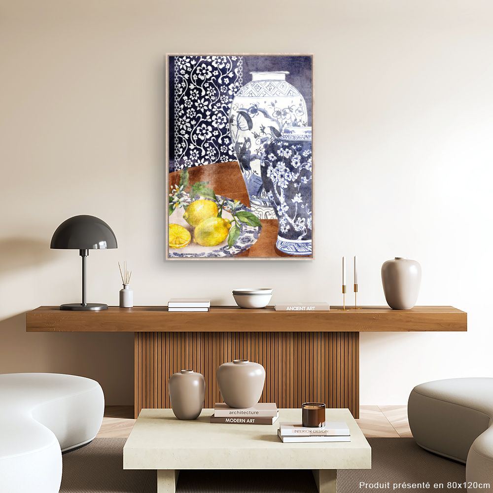 Tableau Élégance florale délicate