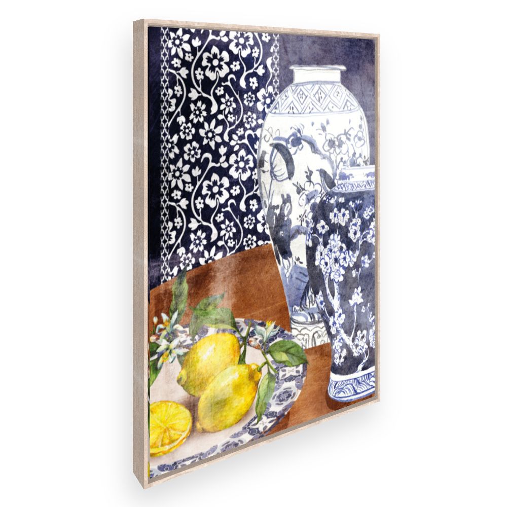 Toile Élégance florale délicate