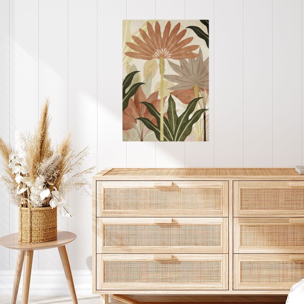 Affiche Fleurs exotiques