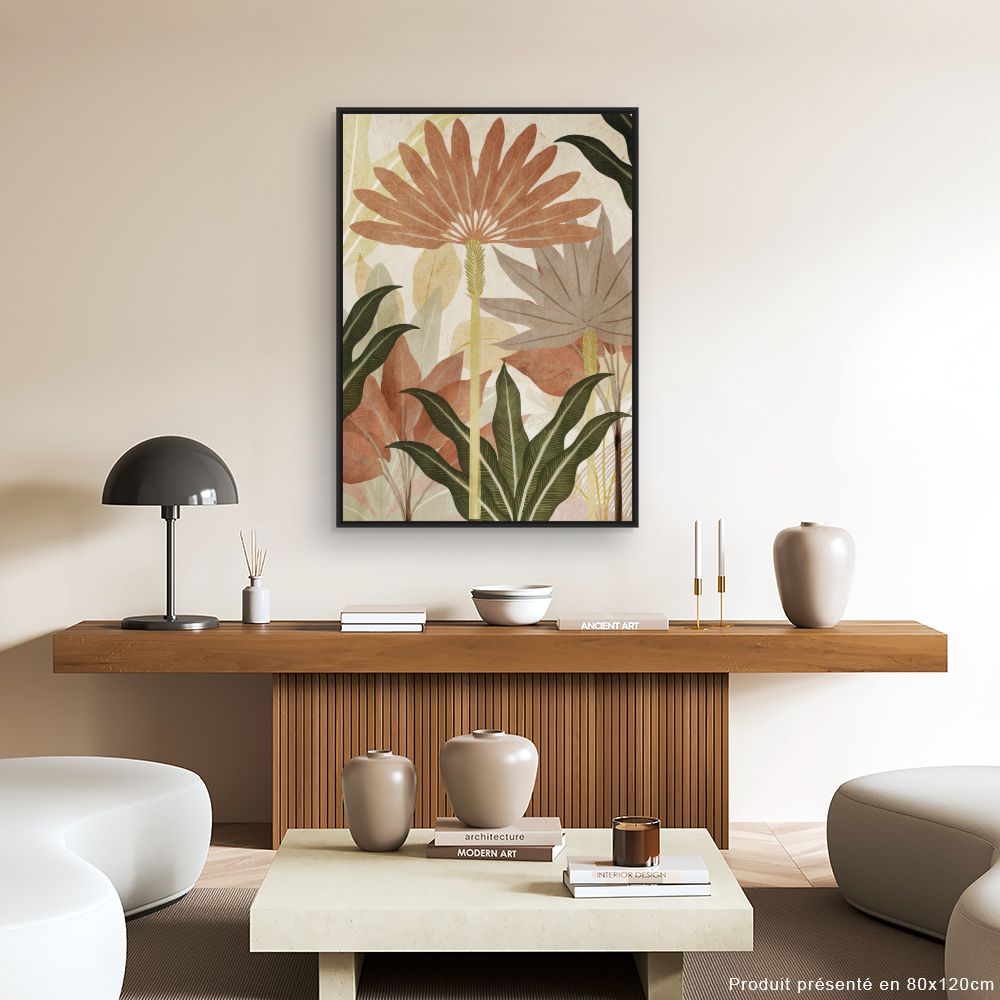 Tableau Fleurs exotiques