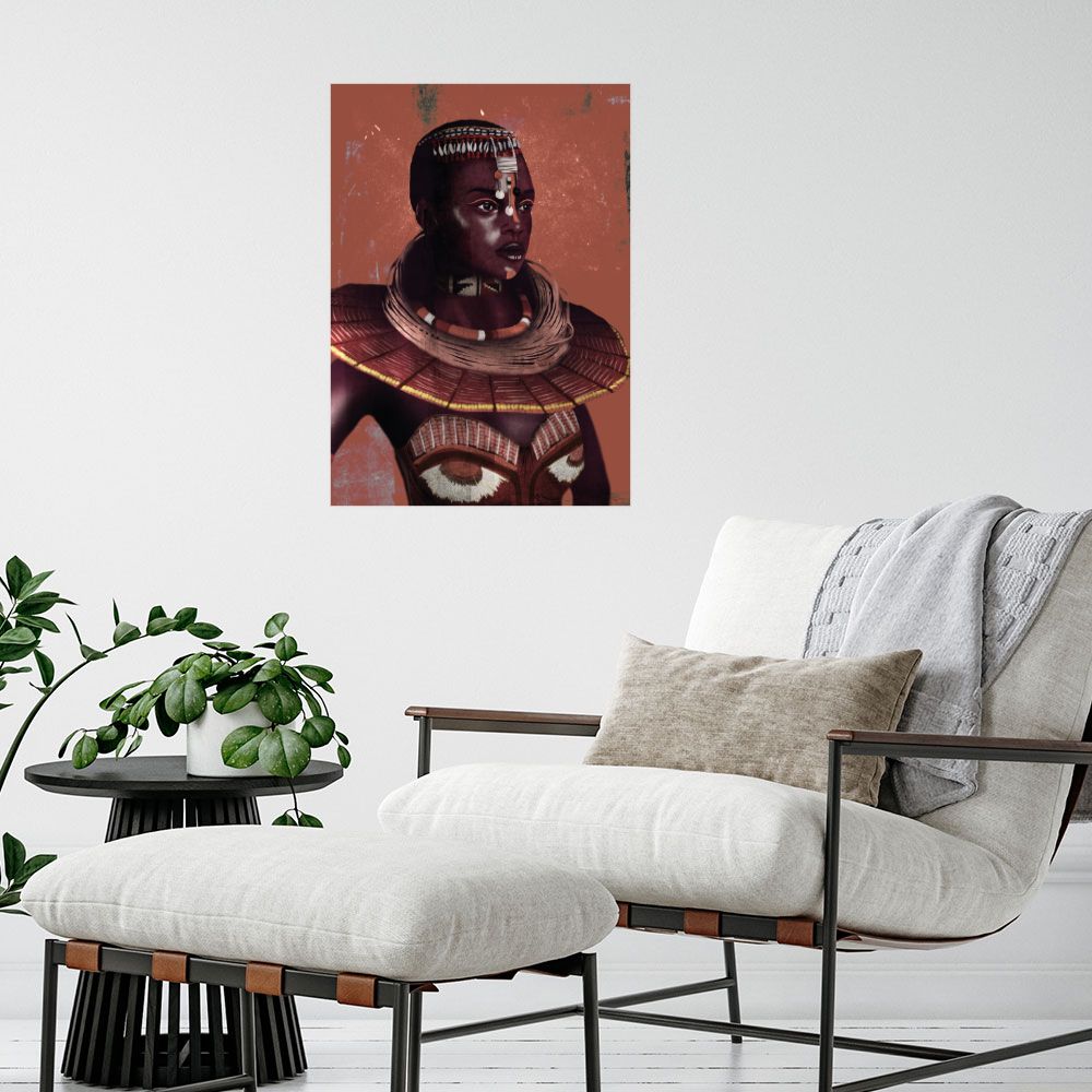 Affiche Portrait élégant