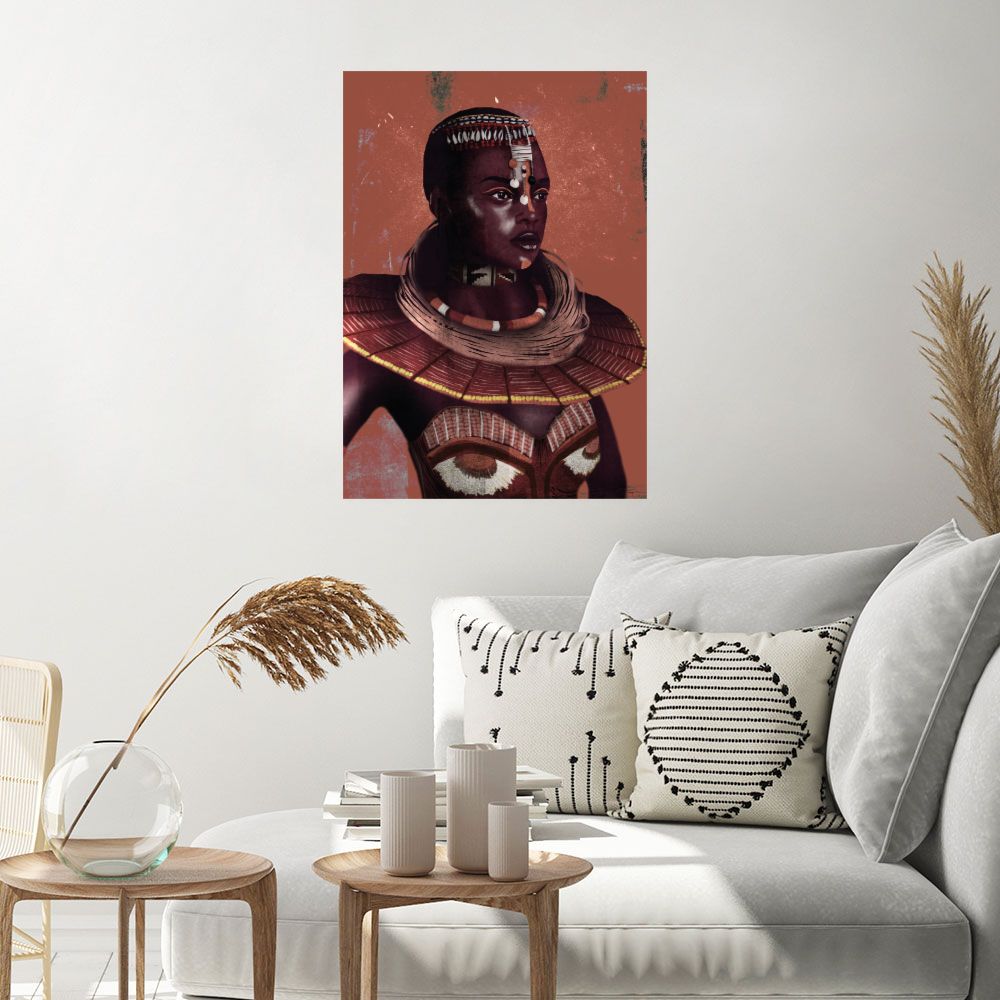 Affiche Portrait élégant