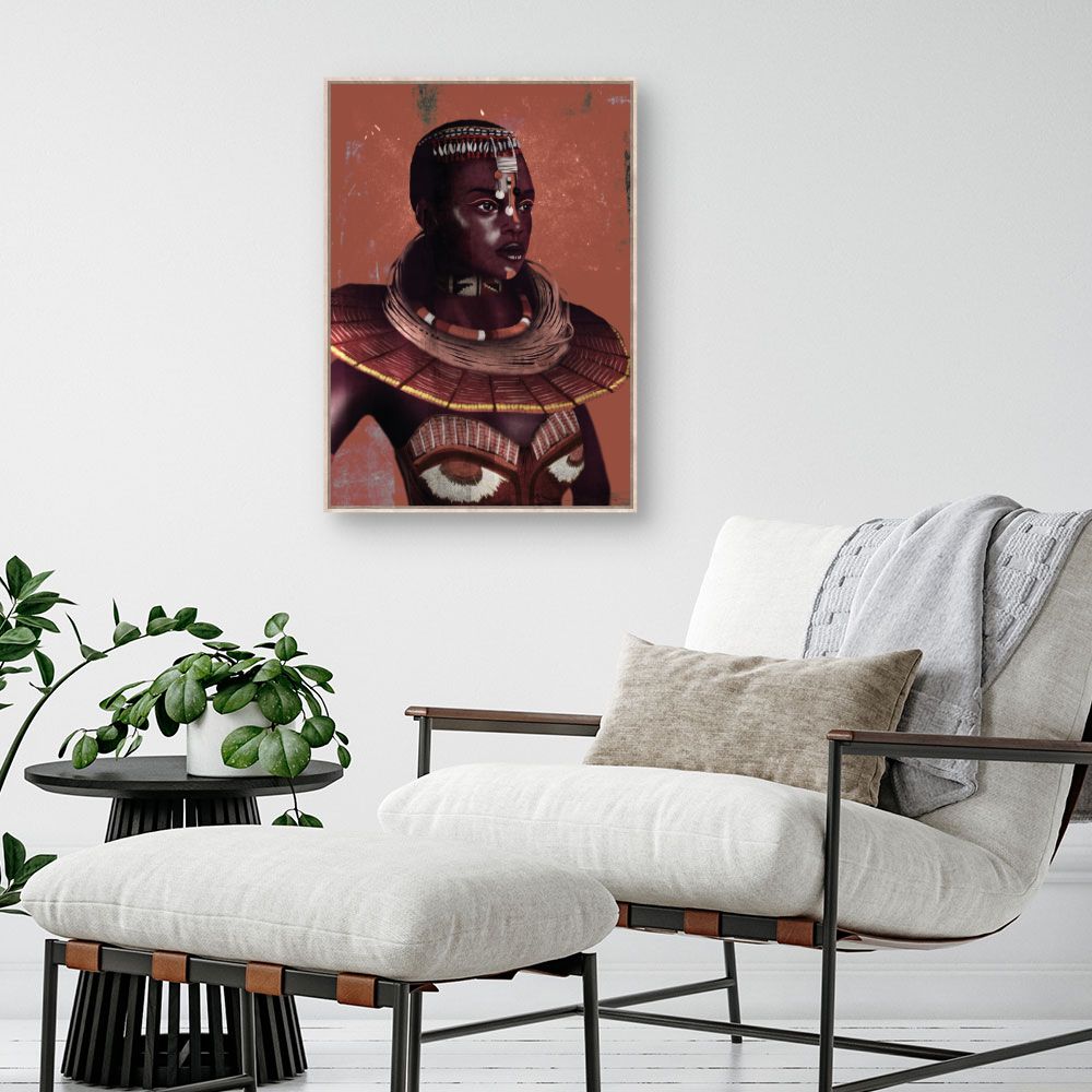Tableau Portrait tribal