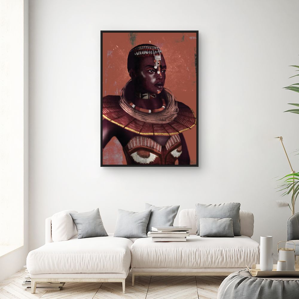 Tableau Portrait tribal