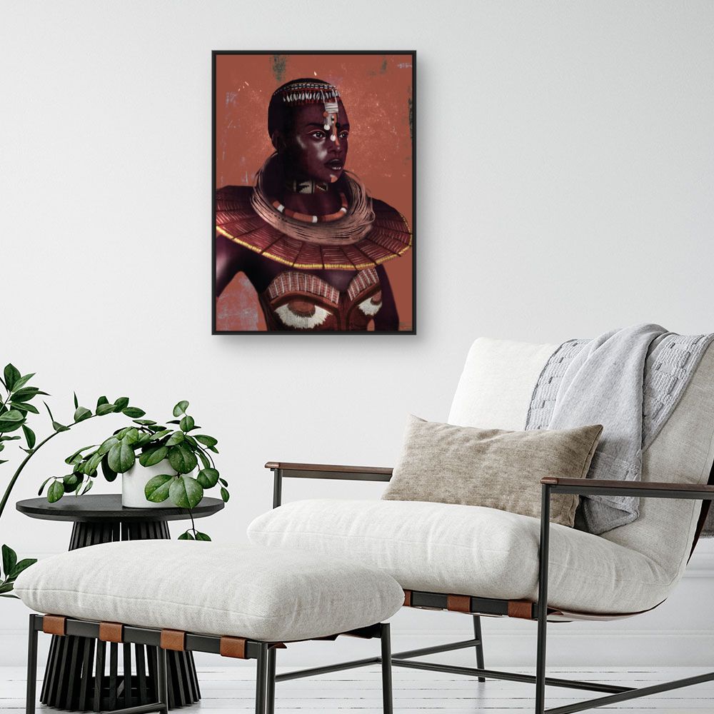 Tableau Portrait tribal