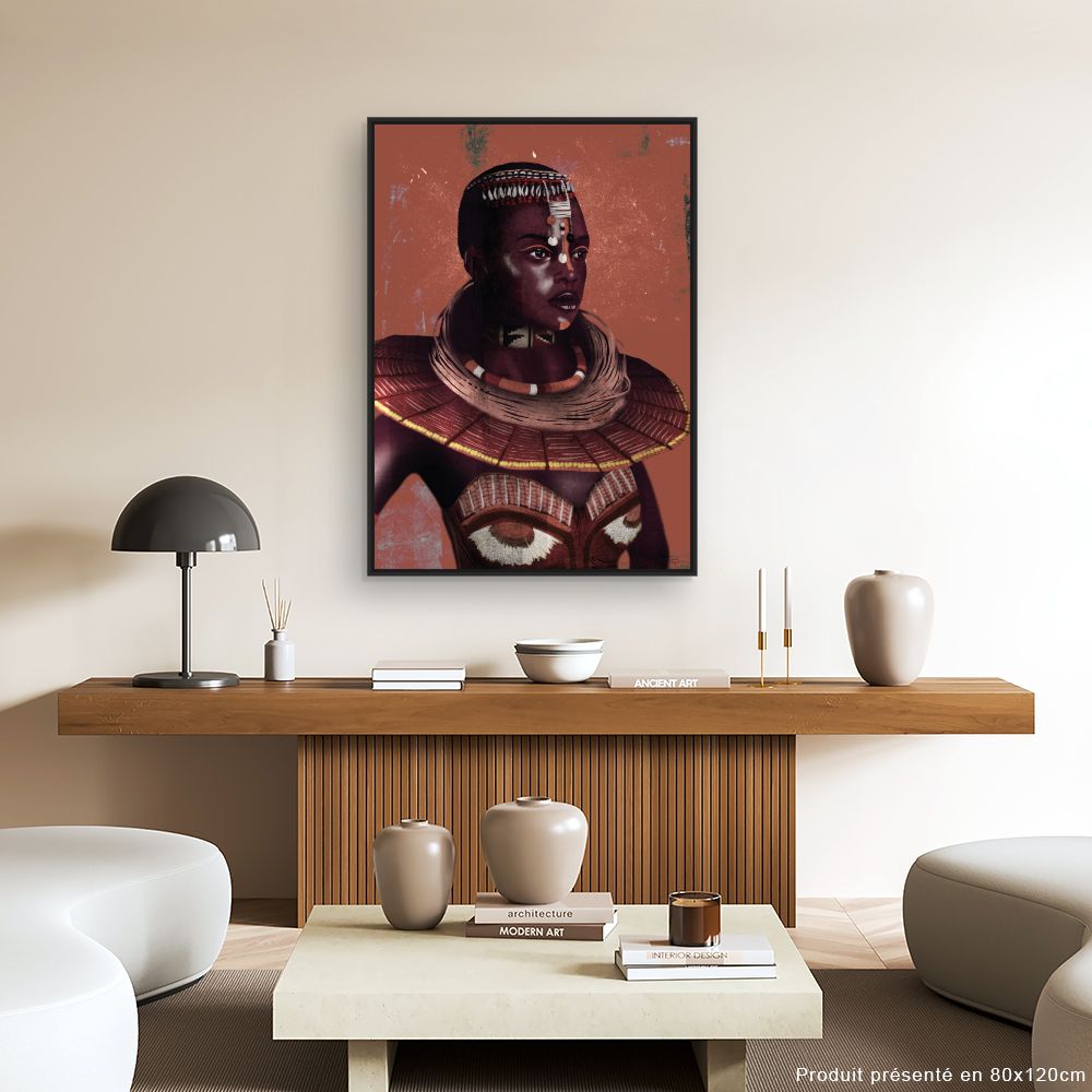 Tableau Portrait tribal