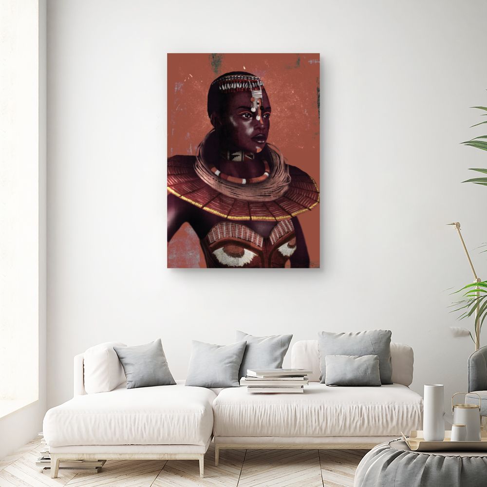 Tableau Portrait tribal