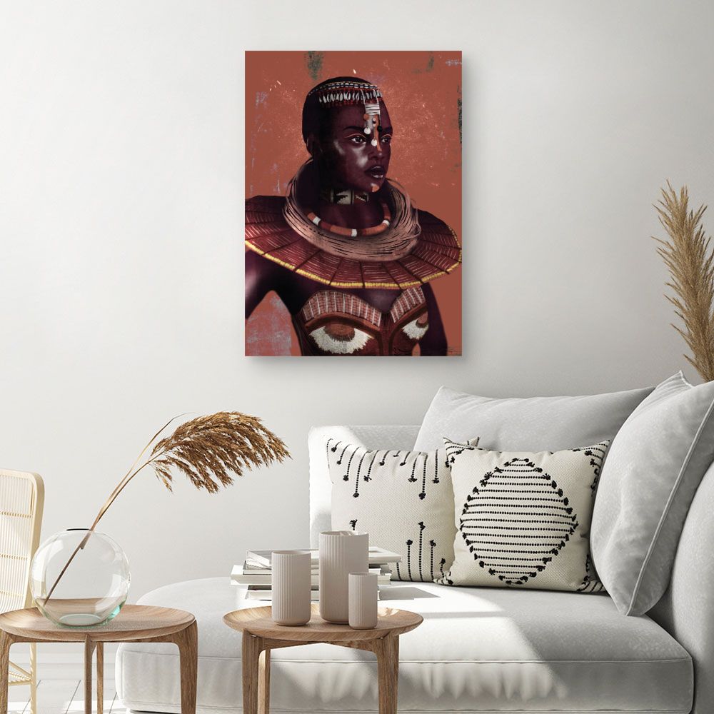 Tableau Portrait tribal