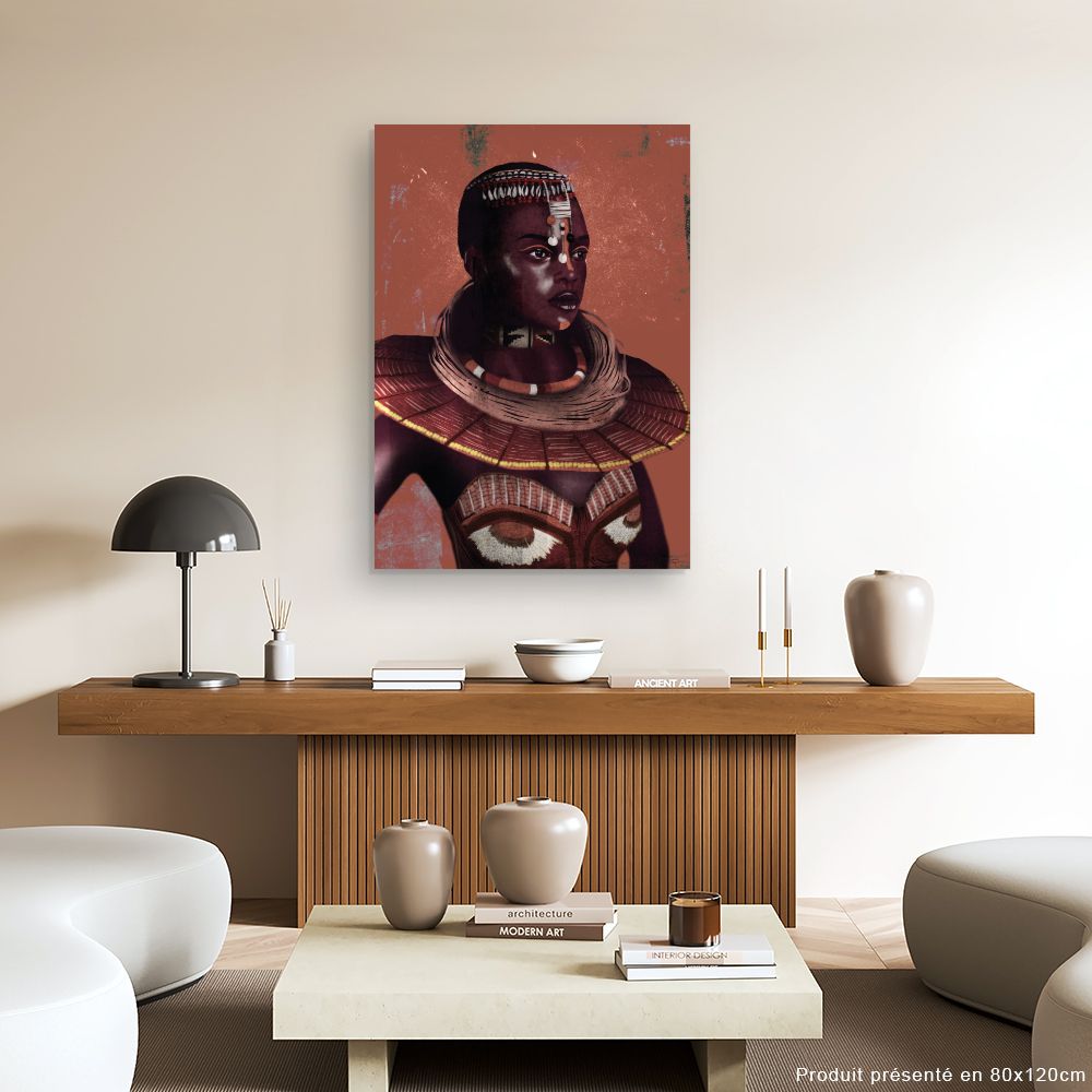 Tableau Portrait tribal