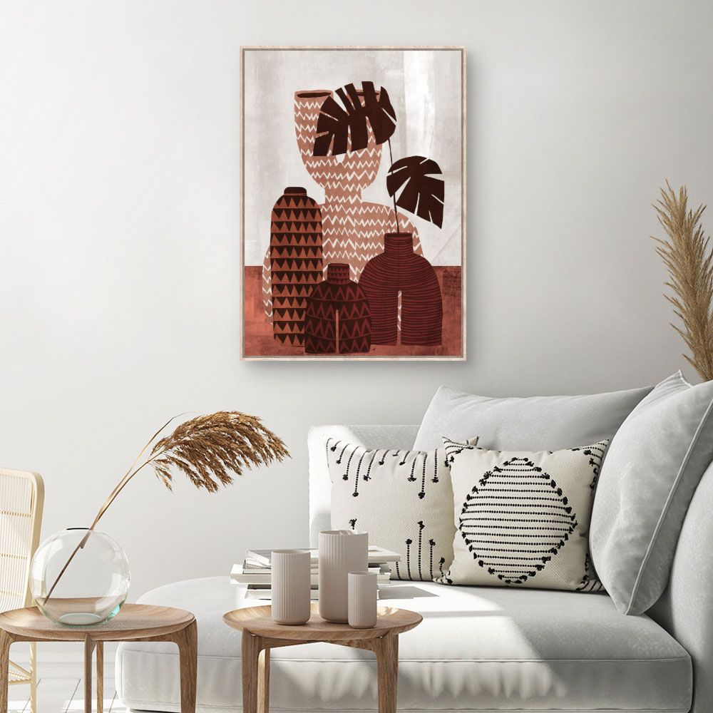 Tableau Vases ethniques modernes