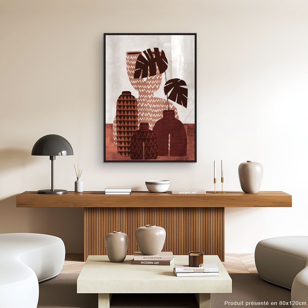 Tableau Vases ethniques modernes