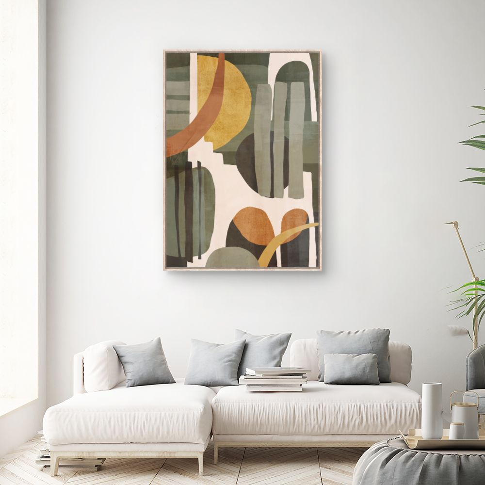 Tableau Formes organiques modernes