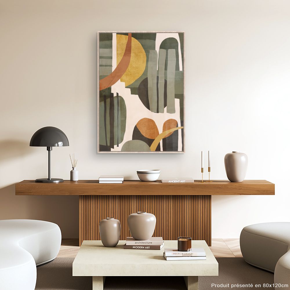 Tableau Formes organiques modernes