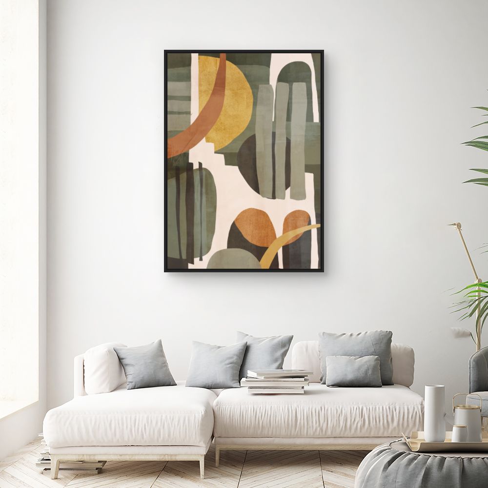 Tableau Formes organiques modernes