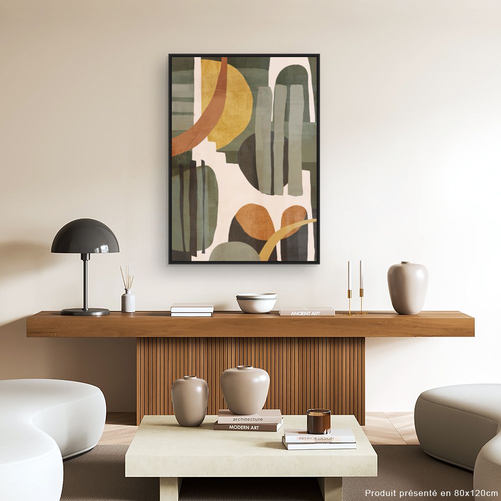 Tableau Formes organiques modernes