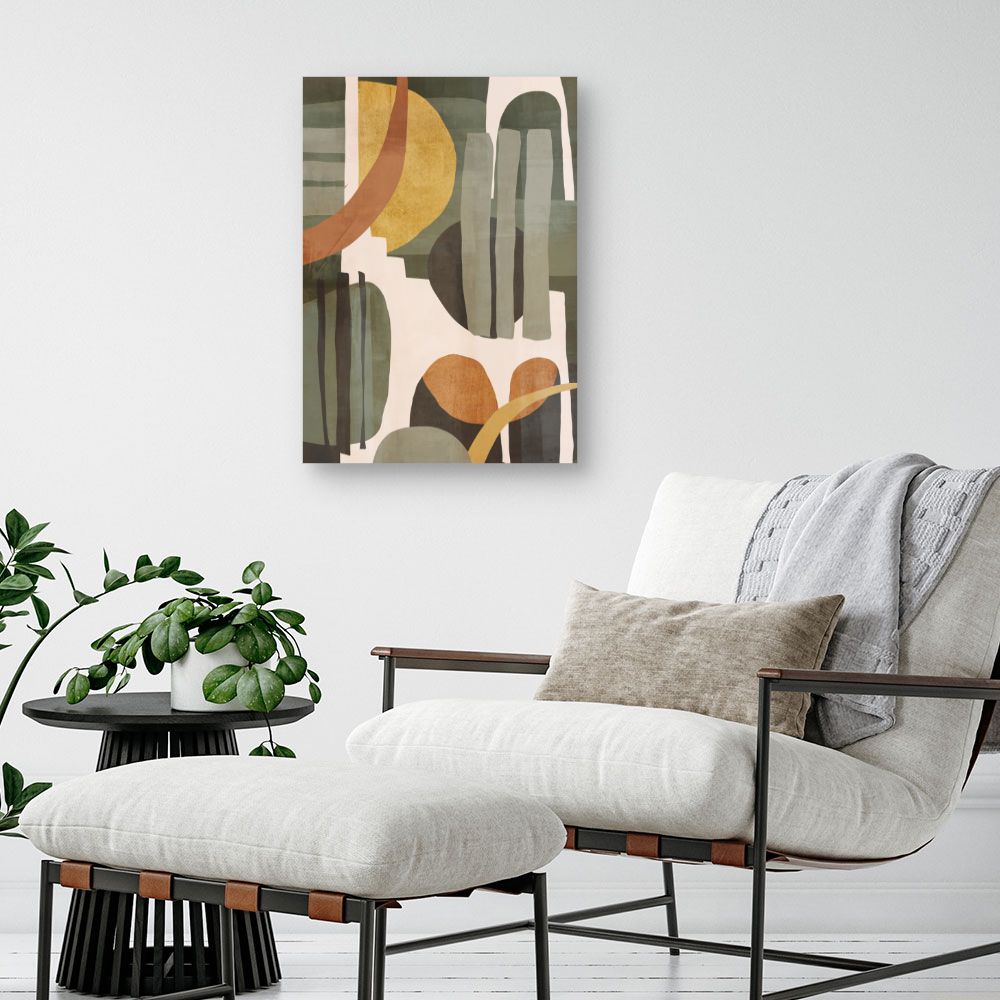 Tableau Formes organiques modernes