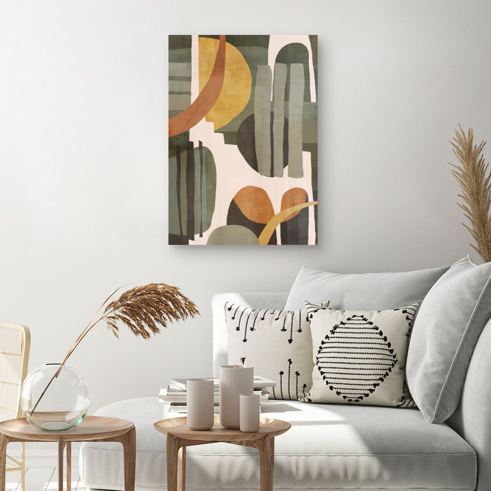 Tableau Formes organiques modernes