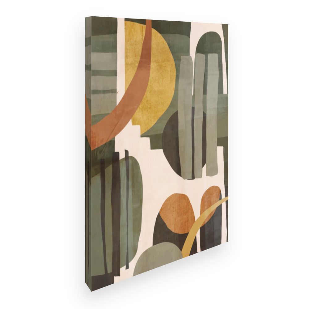 Toile Formes organiques modernes